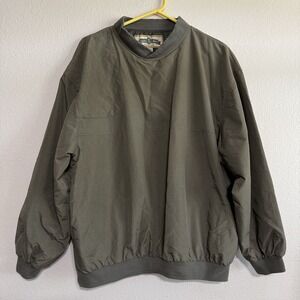 Bob Allen Shooting Windbreaker Jacket Men's Large Lightweight Pullover Pheasants